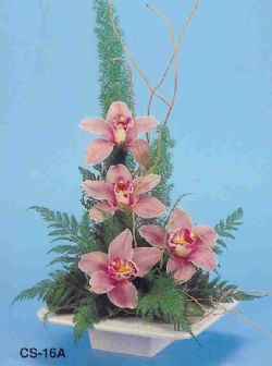  Mersin nternetten iek siparii  vazoda 4 adet orkide 